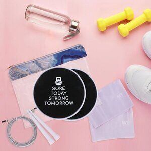 NEW - My Tagalogs Workout Kit - Rope, Glider, Resistance Bands for Travel, Home